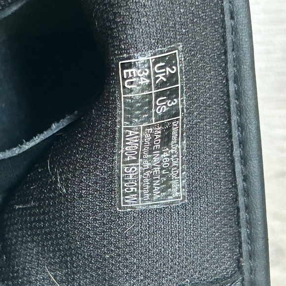 Kids Doc Marten Zavala lace up combat boots sz US 3/ Uk 2/ Eu 34 - Picture 7 of 7